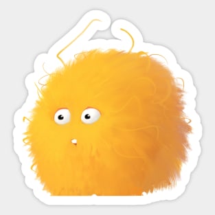 Fluffball Sticker